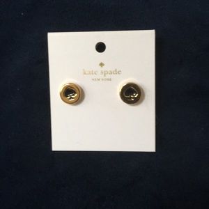 Kate Spade gold spade stud earrings
